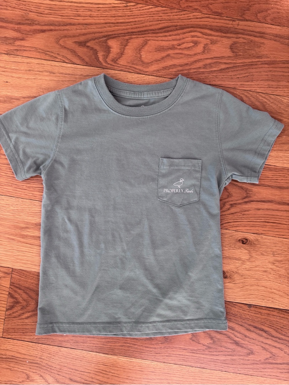 Kids' Short Sleeve Pocket Tee - Olive